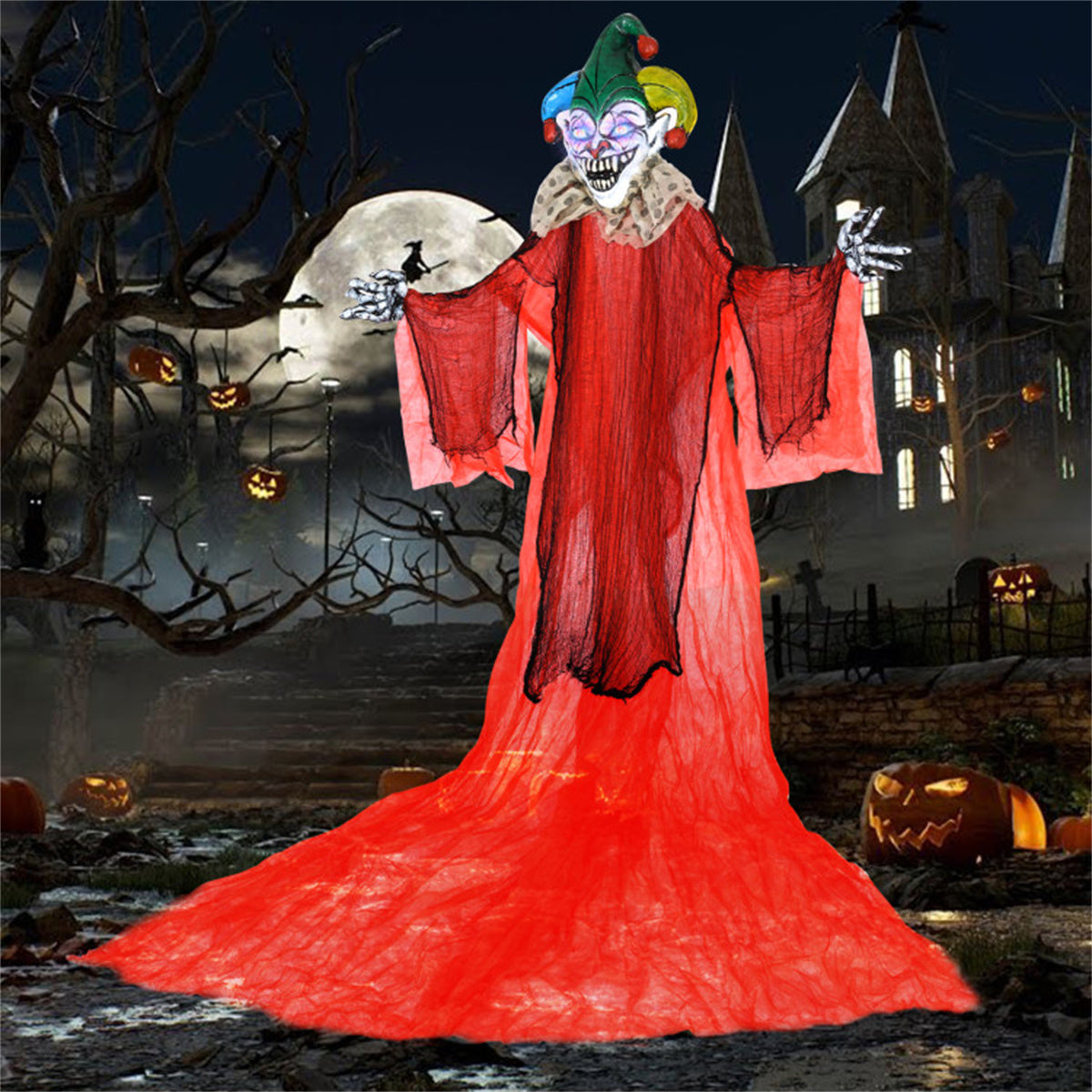 US Local 13 Feet Halloween Decoration Clown