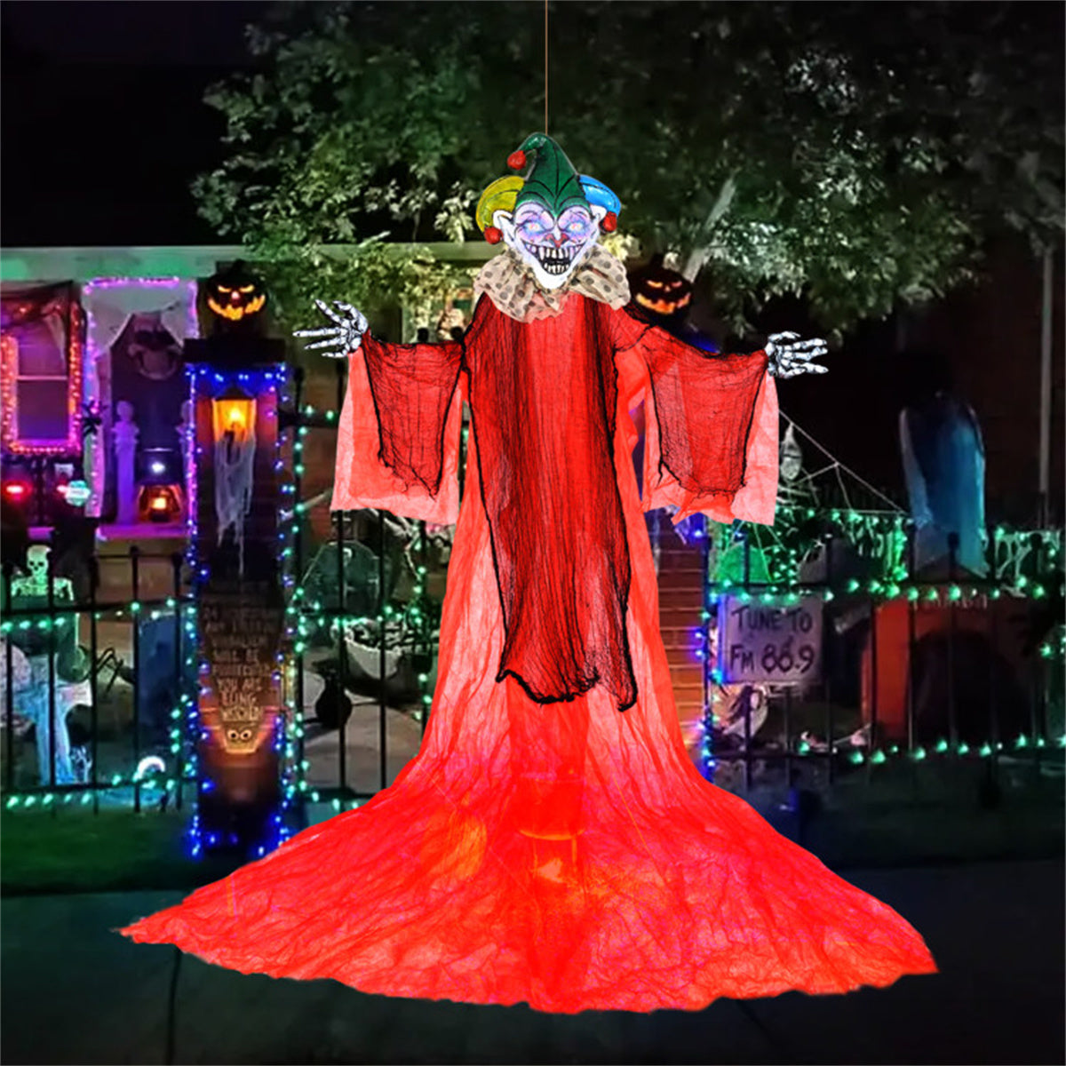 US Local 13 Feet Halloween Decoration Clown