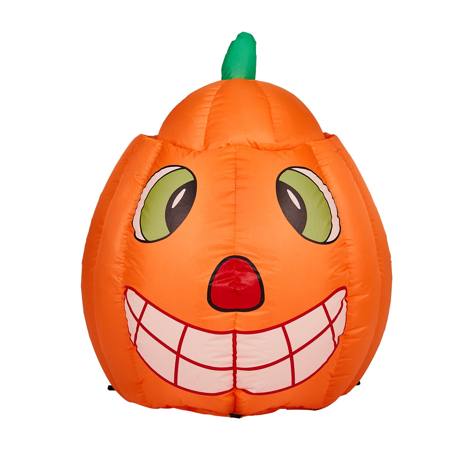 US Local 2.8 FT Halloween Inflatables Animated Pumpkin Ghost, Outdoor Decorations Blow Up Yard Decor with Built-in LEDs for Indoor Party Garden Lawn Decor