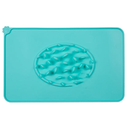 Pet cat dog Slow Food Bowl Placemat anti-choke