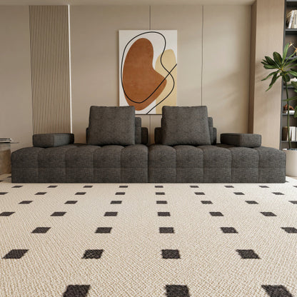 US Local Sofa Couch For Living Room, Modern Loveseat Sofa With Extra Deep Seats, Comfy Armrests, Couches For Living Room Apartment Lounge, Easy Assembly, Grey