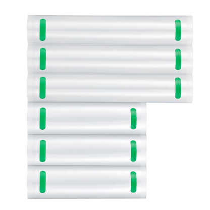 US Local 6 Rolls Vacuum Sealer Bags 11 In X 20 Ft & 8 In X 20 Ft Customizable Non-BPA Bag