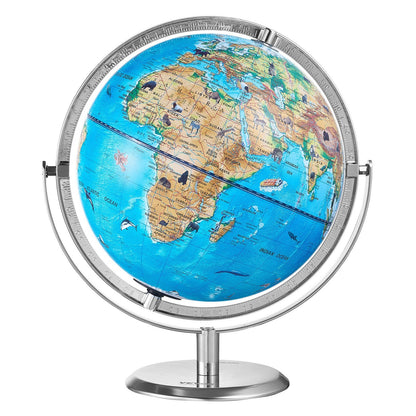 US Local VEVOR Educational Globe For Kids, Interactive AR World Globe With AR Golden Globe APP LED Night Lighting , STEM Toy Gifts For Kids Compatible With Android Or IOS Devices