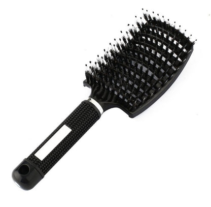 US Local Hairbrush Anti Klit Brushy Haarborstel Women Detangler Hair Brush Bristle Nylon Scalp Massage  Teaser Hair Brush Comb