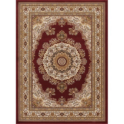 US Local Manchester GC HER5007 Red 2 Ft. X 3 Ft. Area Rug