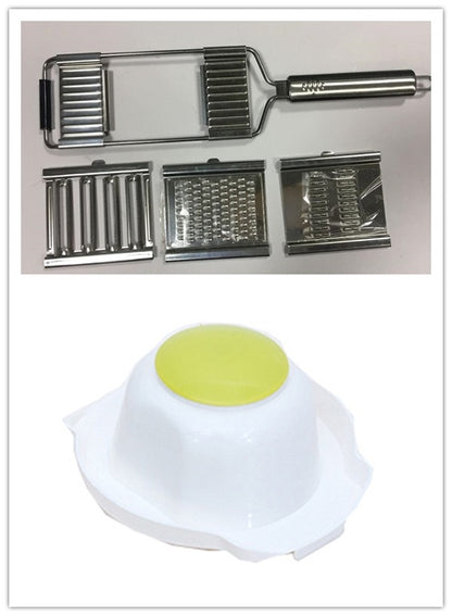 US Local Stainless Steel Grater, Vegetable And Fruit Slicer, Peeler