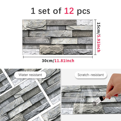 US Local Marble Wall Stickers Home Decoration Self-adhesive Wallpaper, Kitchen Bathroom Backsplash PVC Removable Without Leaving Glue