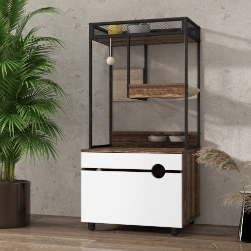 US Local The Outer Shell Of The Garbage Bin In The Cat Cabinet