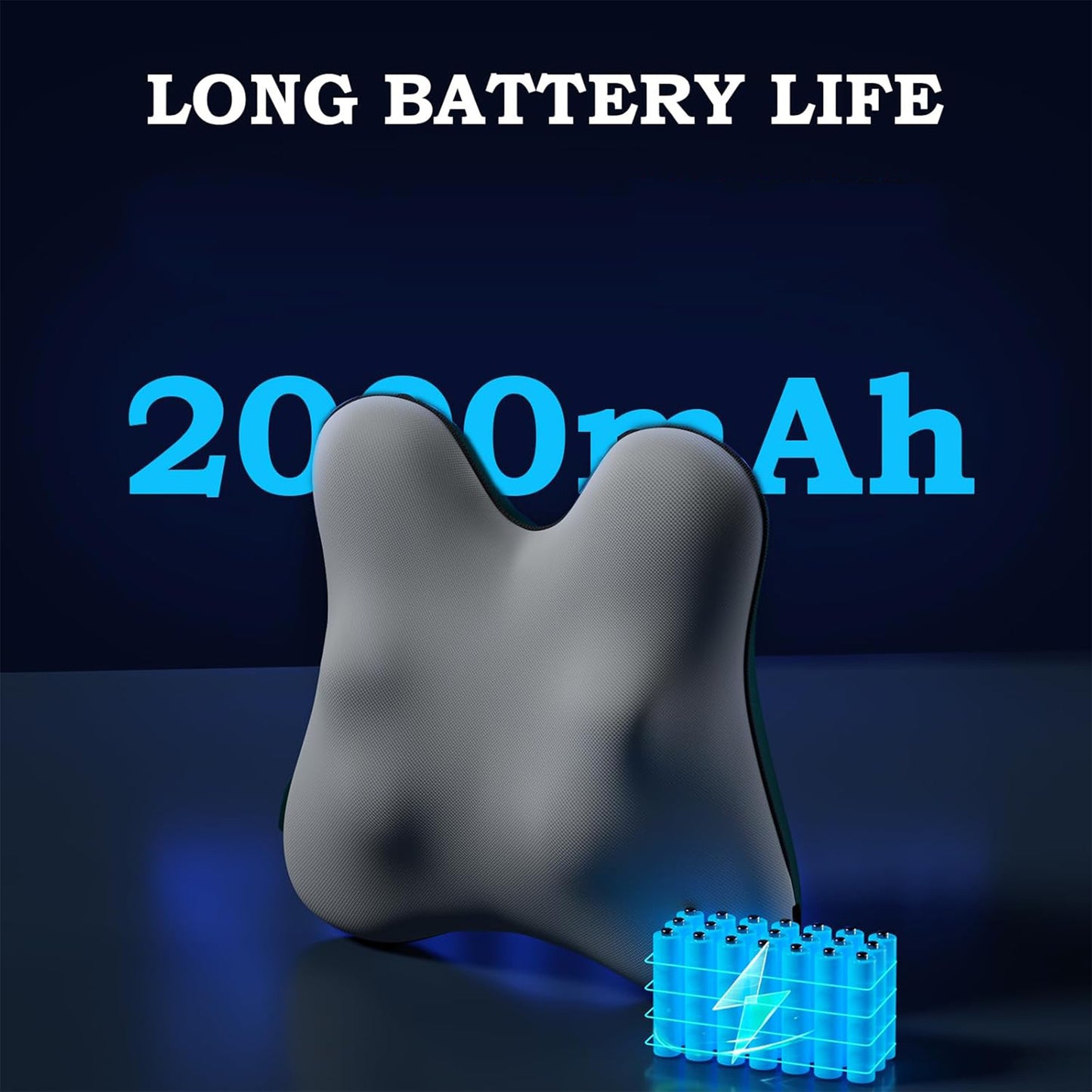 US Local Neck And Back Deep Acupressure Massager Full Body Massage Pillow Ideal Gift