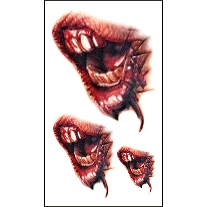 Halloween Wound Tattoo Sticker