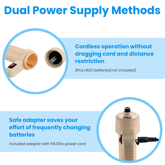 US Local 1 Set Multifunctional Electric Aquarium Gravel Cleaner Kit Length Adjustable Automatic Fish Tank Vacuum Cleaner Change Water Wash Sand Filter Dirt Removal