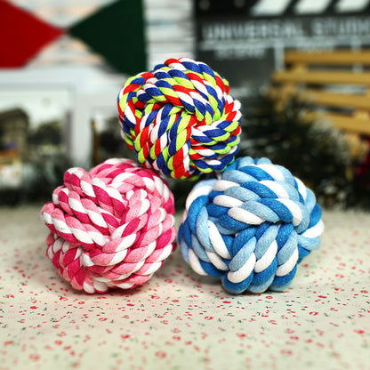 US Local Pet Toy Cotton Rope Ball