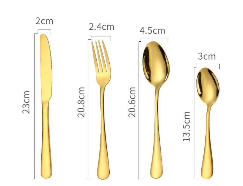 USA Local High-end tableware 24 piece set