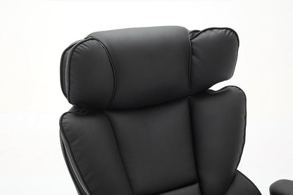 US Local Big And Tall Office Chair 500lbs With Adjustable Lumbar Support, Executive Office Chair With Flip-up Armrest And Wider Seat, Ergonomic Leather Chair Breathable