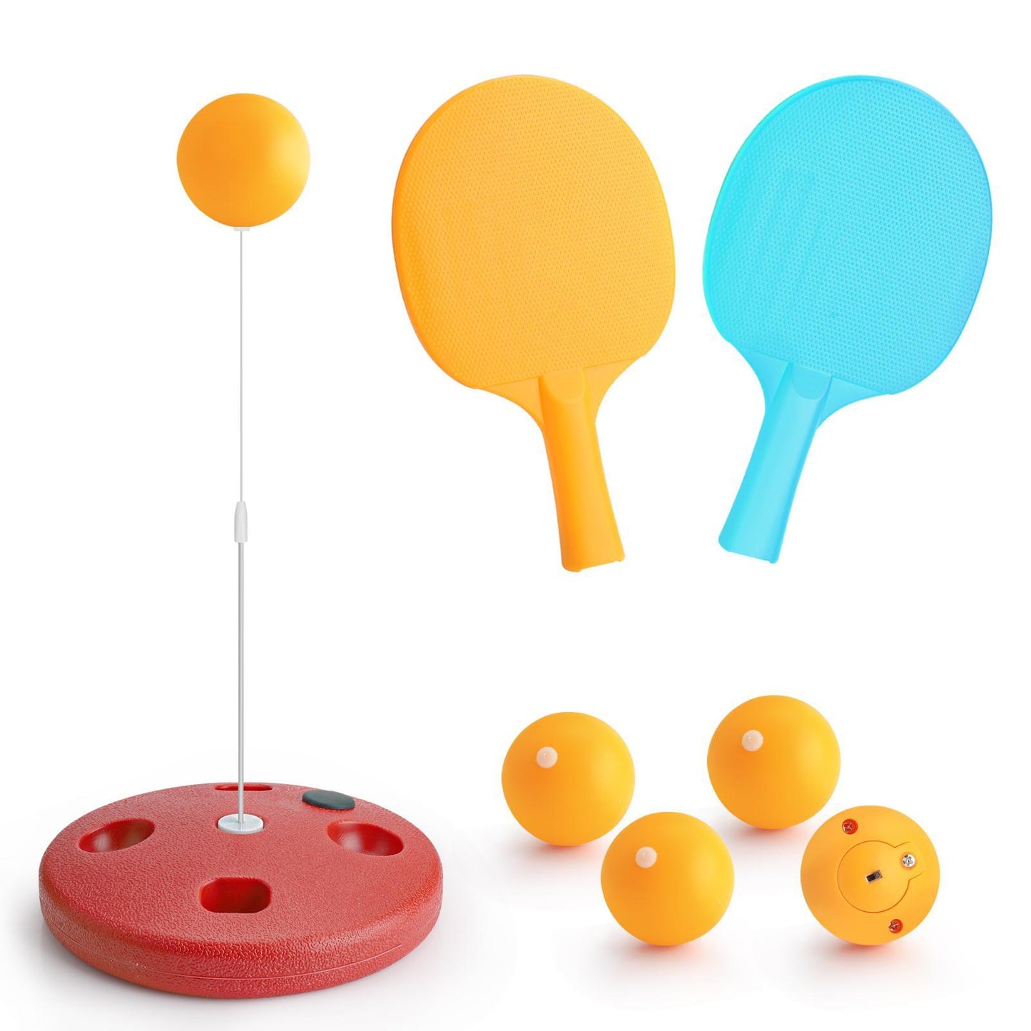 US Local Glowing Ping-Pong Set - The Luminous Delight Of Night Games With Flashing Lights, Easy To Play, And Endless Laughter