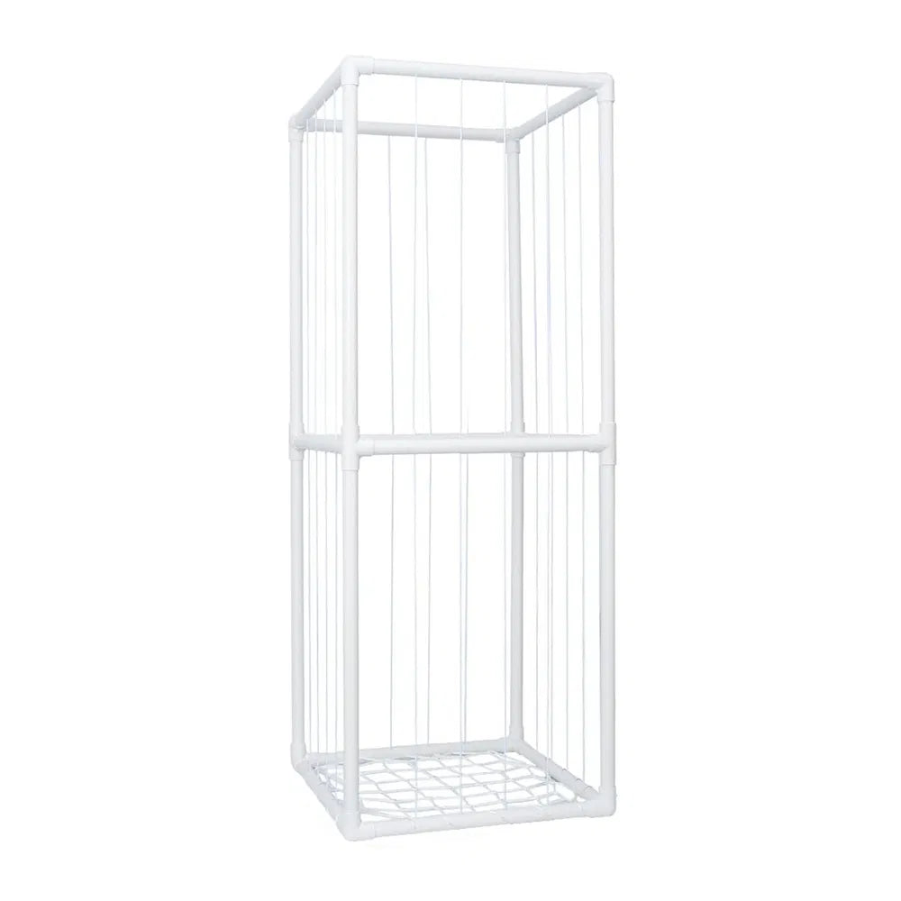 US Local Stuffed Animal Storage PVC Plush Organizer Shelf Plush Stuffed Animal Holder Standing Kids Toy Storage Cage