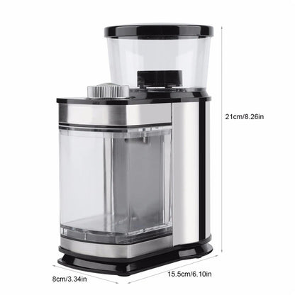 Stainless steel electric coffee grinder