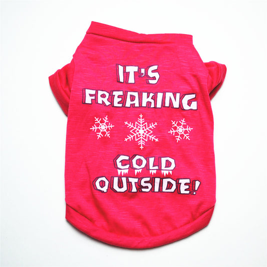 US Local Breathable cool cotton vest for dogs in summer