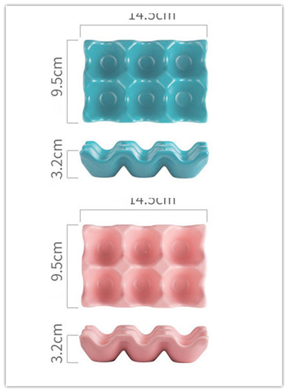 Kitchen utensils egg rack