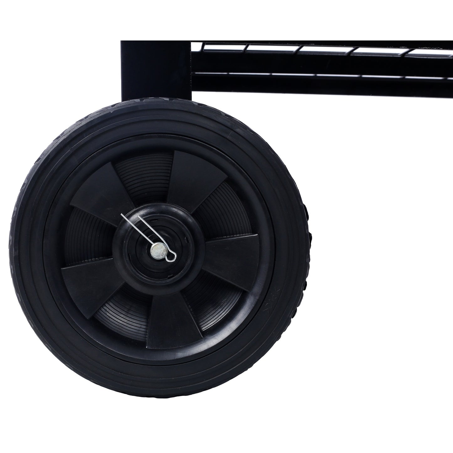 US Local Products Elevated Mobile Raised Ergonomic Metal Planter Garden Bed For Backyard, Patio W Wheels, Low