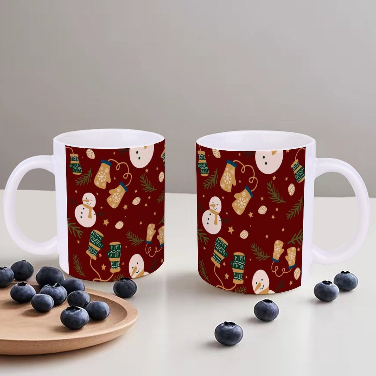 POD US Local White mug with full print, Christmas 0105