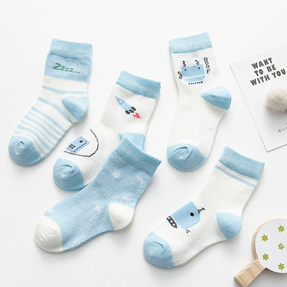 US Local Cotton breathable male and female baby socks