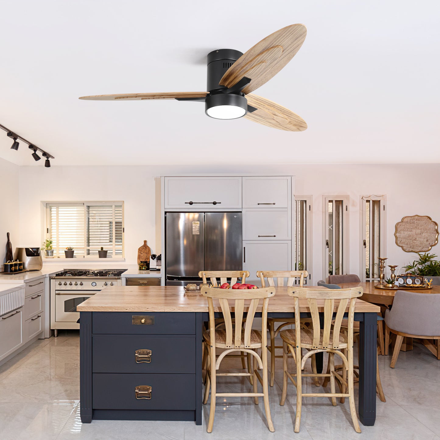 US Local Metal And Wood Ceiling Fans