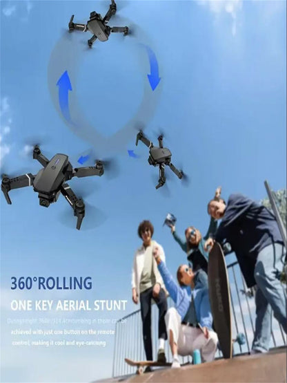 US Local The Battery Configuration Of The E88 Smart Camera Drone Features Real-time Image Transmission From A Single Camera. It Has One-click Touch And Landing Functions. This Is A Foldable Remote-controlled D