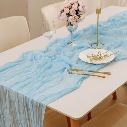 Voile Champray Table Runner Party Decoration Table Runner