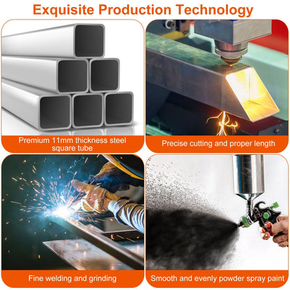 US Local 1 Pc Firewood Log Rack 220LBS Steel Wood Lumber Storage Stacking Rack X Shape Storage Holder For Fireplace Firepit