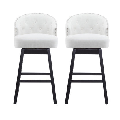 US Local 2-piece Set Of Rotating Bar Stools