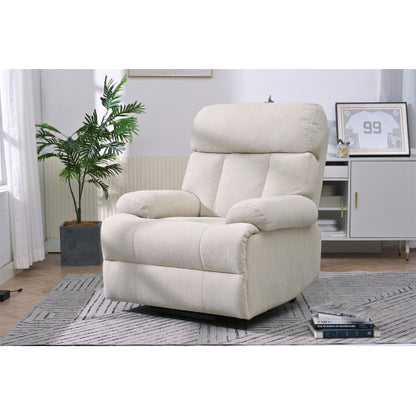US Local Oversized Power Lift Recliner Chair For Elderly, Electric Fabric Recliner Chair For Seniors, Home Theater Seating,Reclining Sofa Chair With Remote Control,Side Pocket ,Spacious Seat  Light Gray
