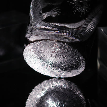 Jinzhi Black Dragon Phoenix Dance Crystal Glasses