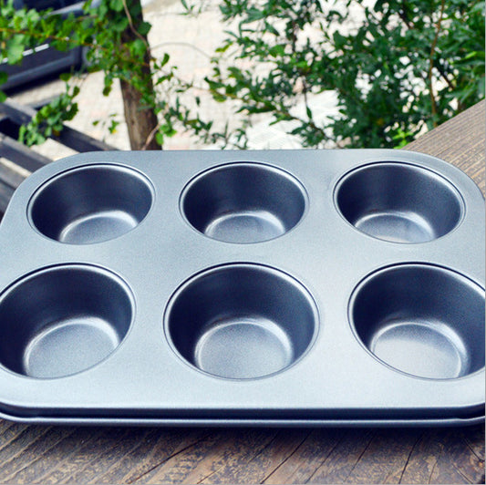 改 Roasting Tool Round 6 Maffen Cake Baking Tray Without Maffen Cake Mold Cupcake Mold