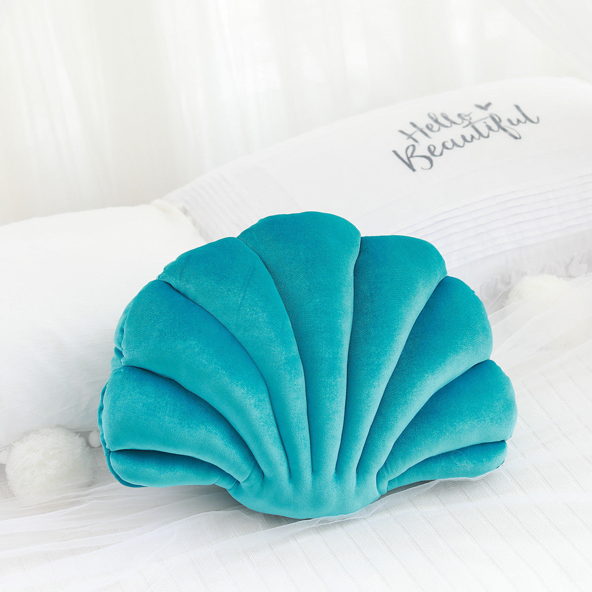 USA Local Simulation Shell Pillow Cushion Doll Nap Pillow