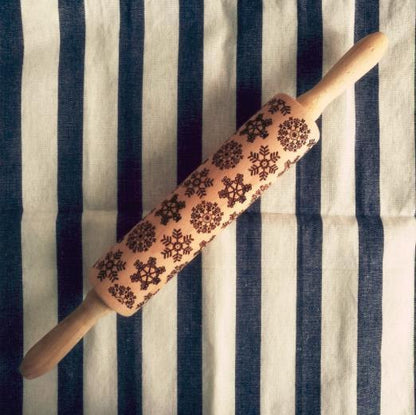 US Local Rolling Pin Christmas Embossing