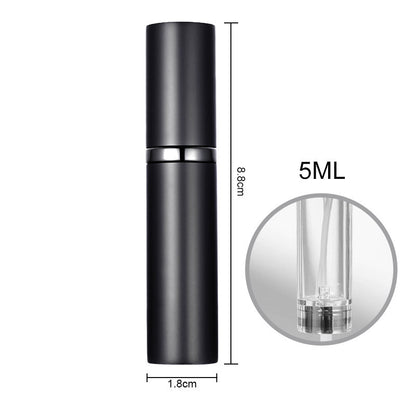 US Local Perfume Vaporizers Bottled Bottoms Filled With Perfume High-end Travel Portable Spray Small Sample Empty Bottle Dispenser