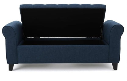 US Local HAYES ARMED STORAGE BENCH