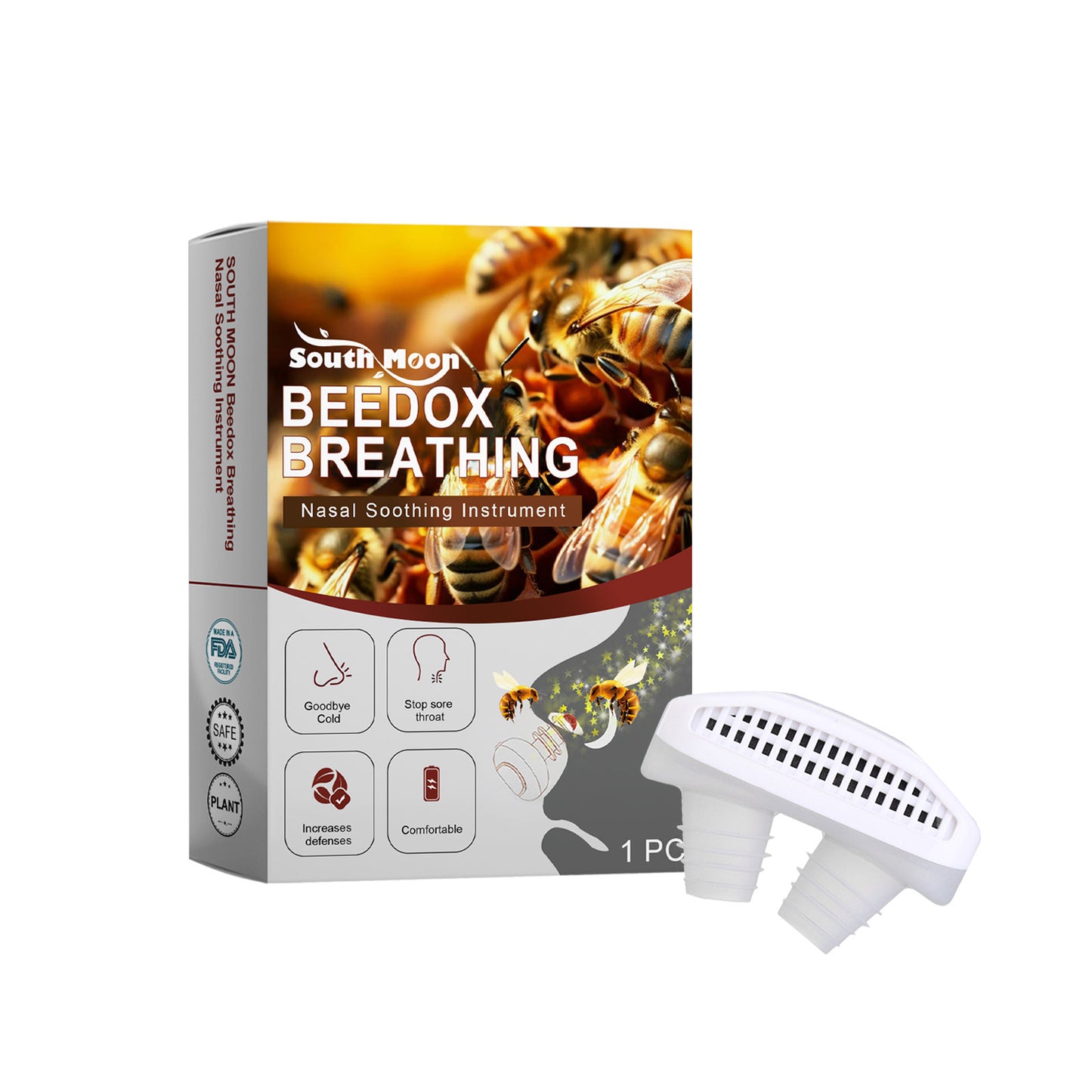 US Local South Moon Nasal Care Instrument Nasal Respiratory Repair Cleaning Nasal Relief Nasal Discomfort Care Instrument