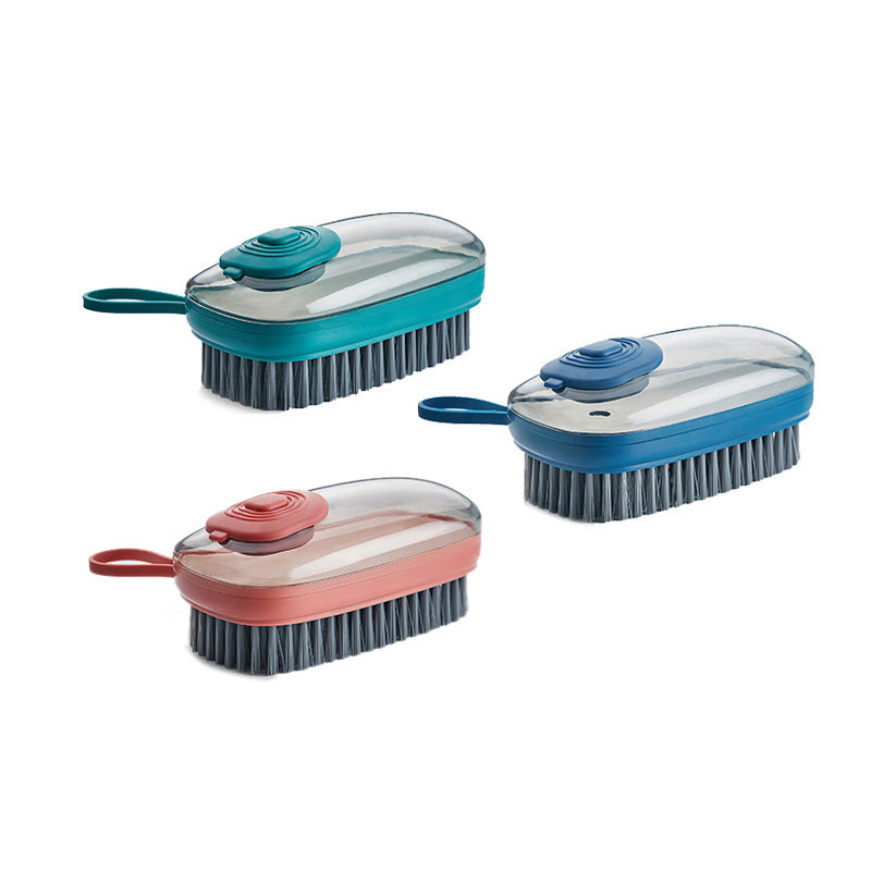 USA Local Multifunctional Automatic Liquid Cleaning Brush Soft Shoe Brush Clean Wash Shoe Artifact Laundry Brush Household Brush Clothes