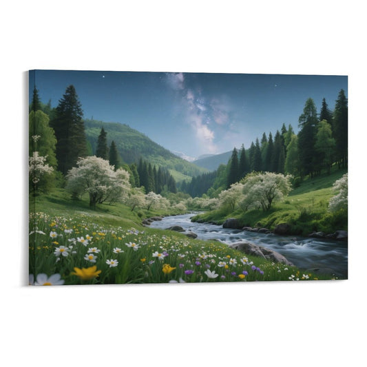 Decorative Interior Frame Painting Spring-1-k