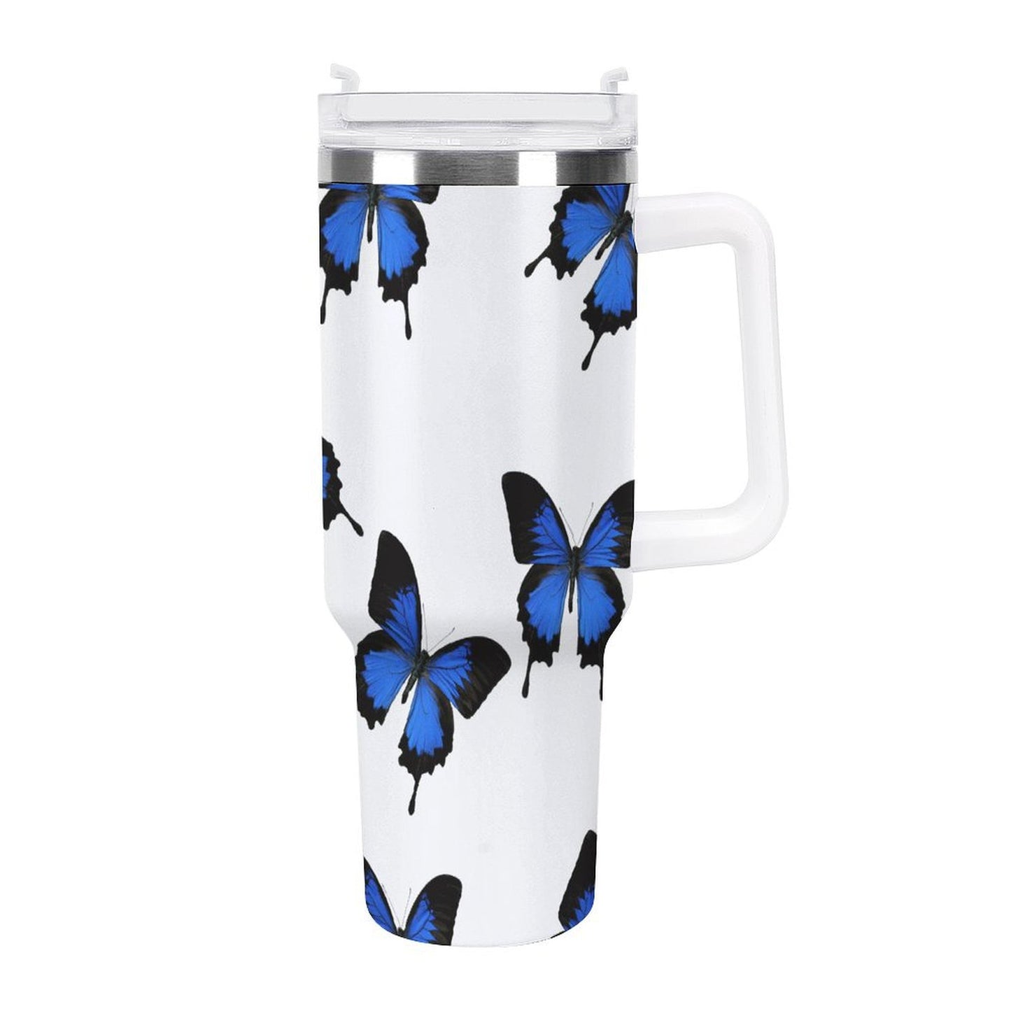 PHDT00488 POD US Local Tumbler 40oz Large Capacity Car Cup Butterfly