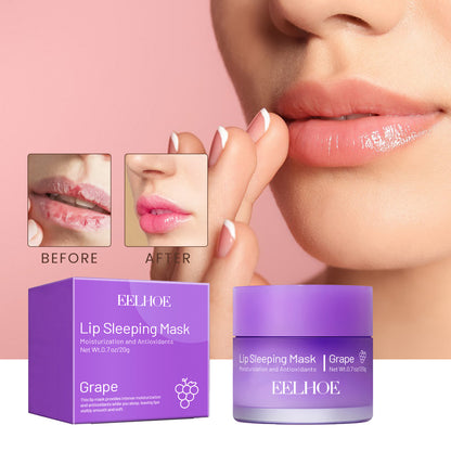 US Local EELHOE Lip Sleeping Mask Moisturizing Hydrating Gentle Exfoliating Dead Skin Plumping Full Smooth Lip Mask