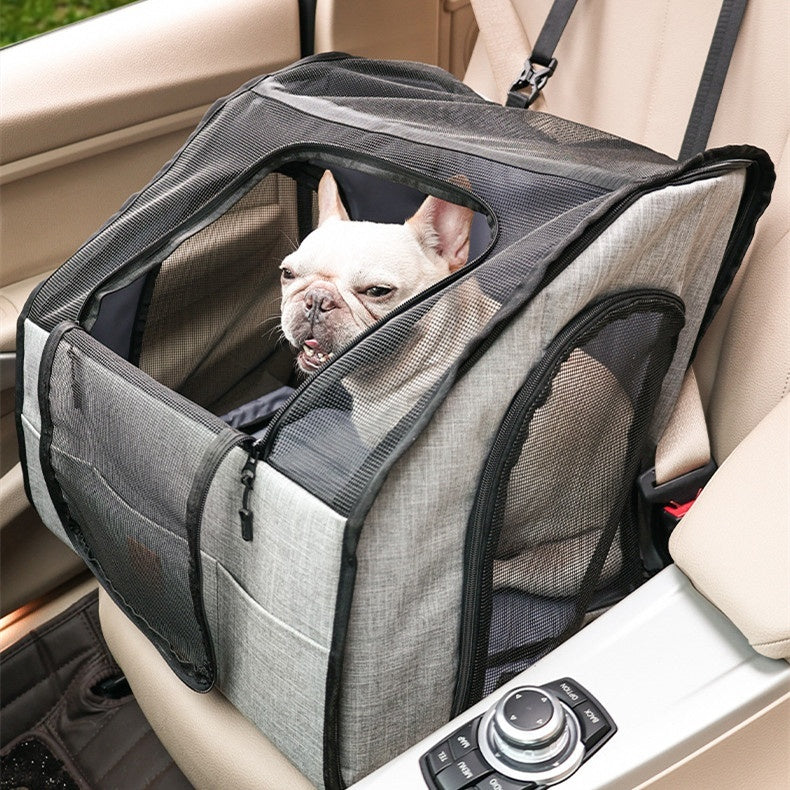 US Local Portable Foldable Car Waterproof And Hard-wearing Pet Cage Waterproof Thickened Dog Mat Car Pet Mat