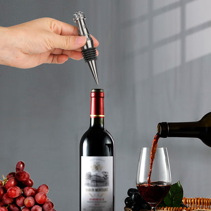 US Local Creative Lighthouse Wine Stopper, Seals The Aroma Of Wine, Protects High-quality Wine, And Serves As A Premium Tool For Wine Preservation.