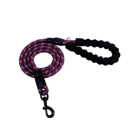 US Local Reflective Dog Leash Nylon Pet Dog Leash Rope For Small Medium Large Dogs Walking Training Pet Suppiles
