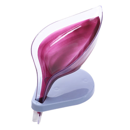 US Local Soap Holder Sink Sponge Drain Box Creative Suction Cup