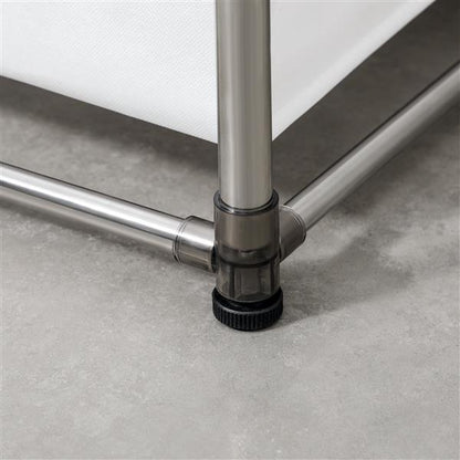 US Local Laundry Basket 2 Tiers Laundry Sorter With 4 Removable Bags For Sorting Clothes, Laundry, Light, Dark Laundry