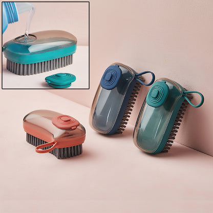 US Local Multifunctional Automatic Liquid Cleaning Brush Soft Shoe Brush Clean Wash Shoe Artifact Laundry Brush Household Brush Clothes
