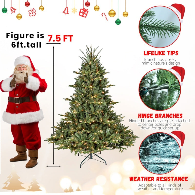US Local PE, PVC Christmas Tree, Green